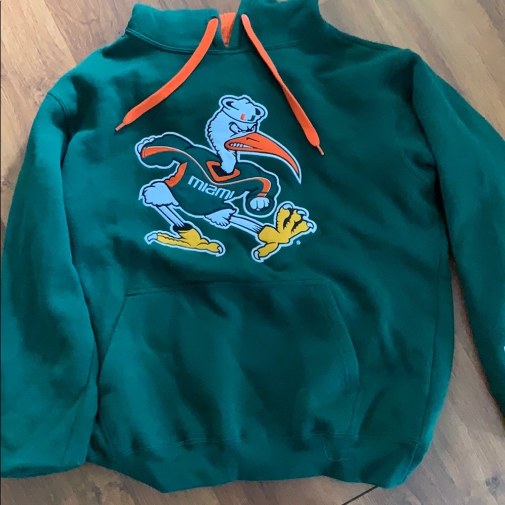Miami Hurricanes football sweatshirt/hoodie